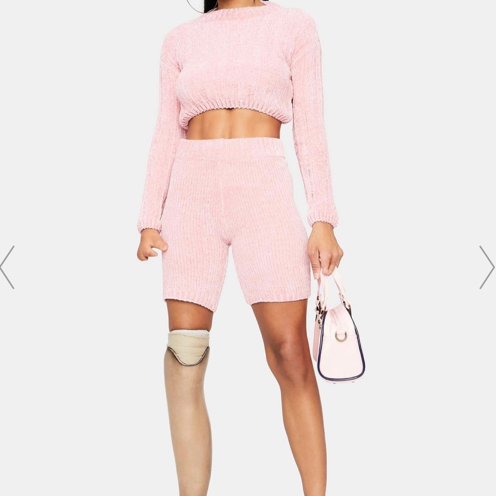 SUPER SALE Knit Short Set